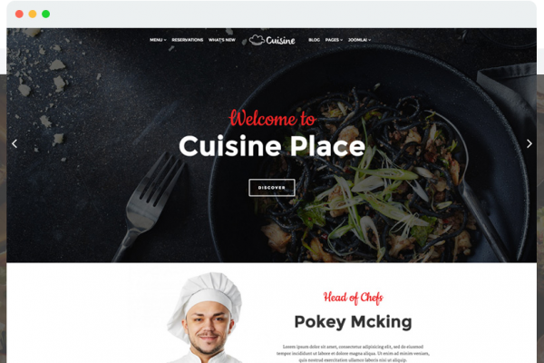 Site restaurant Cuisine Place