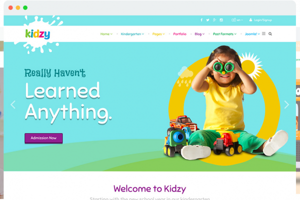 Application educative Kidzy