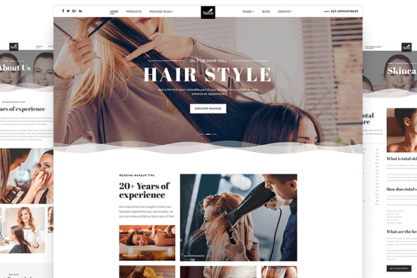 E-commerce Beauty Salon